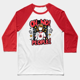 No Peoples Baseball T-Shirt